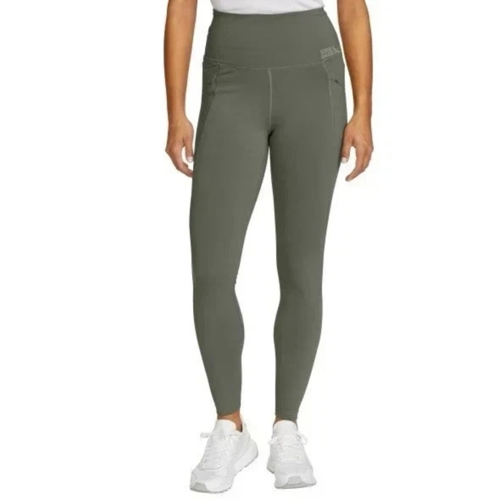 Eddie Bauer Olive Green High-Rise Leggings